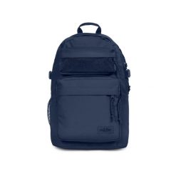 Plecak z kieszenią na bidon i pokrowcem na laptopa Eastpak. Niebieskie plecaki męskie Eastpak, bez wzorów, biznesowe. Za 436.00 zł.