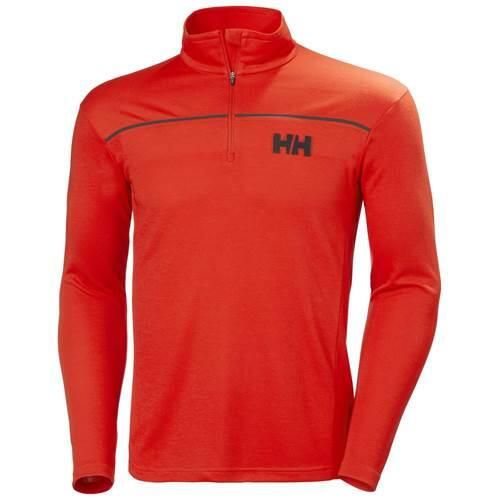 Bluza sportowa męska Helly Hansen 30208222. Czerwone bluzy sportowe męskie Helly Hansen, m, bez wzorów, bez kaptura. Za 464.00 zł.