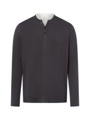 Nils Sundström Męska koszula z długim rękawem Mężczyźni Bawełna czarny jednolity, M. Czarne koszule męskie Nils Sundström, m, bez wzorów, z bawełny, bez kołnierzyka, bez ramiączek. Za 199.95 zł.