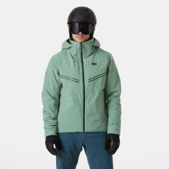 Kurtka narciarska Helly Hansen Alpha Infinity. Zielone kurtki sportowe męskie Helly Hansen, na zimę, m, bez wzorów, bez kaptura, narciarskie. W wyprzedaży za 2,381.00 zł.