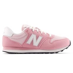 Buty damskie New Balance GW500PKS - różowe. Czerwone obuwie sportowe damskie New Balance, bez wzorów, z dresówki, bez zapięcia, trekkingowe. Za 289.99 zł.