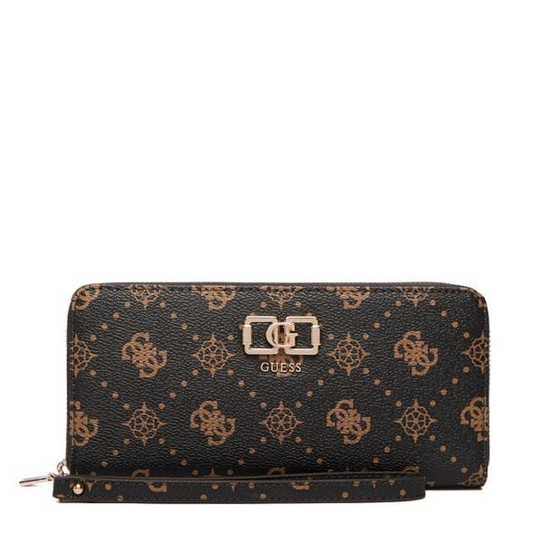 Portfel Guess. Brązowe portfele damskie Guess. Za 200.99 zł.