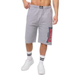 Krótka Lonsdale Logo Jam. Szare szorty męskie Lonsdale, bez wzorów. Za 195.50 zł.