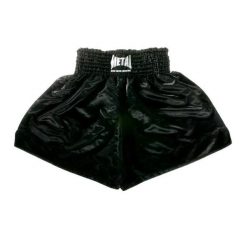 Boks Szorty Metal Boxe Muay Thai Noir. Czarne szorty damskie METAL BOXE, bez wzorów, sportowe. Za 184.50 zł.