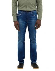 Męskie Spodnie jeansowe Mustang Style Vegas Slim Denim Blue 1016795 5000 884. Niebieskie jeansy męskie Mustang, z denimu. Za 219.99 zł.