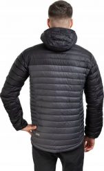 Kurtka męska Rab Kurtka microlight alpine-black-graphene-m RAB. Czarne kurtki męskie RAB, m, bez wzorów, bez kaptura. Za 946.44 zł.