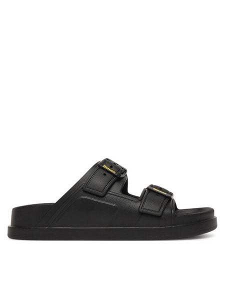 Blauer Klapki S6NOMA03/EVA Czarny. Czarne klapki damskie Blauer, bez wzorów, z syntetyku, bez obcasa, bez zapięcia. Za 128.99 zł.