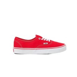 Sneakers Vans Authentic czerwone. Czerwone buty sportowe męskie Vans, bez wzorów, bez zapięcia, vans authentic. Za 317.25 zł.