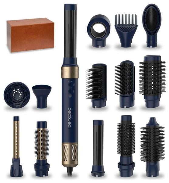 Cecotec Bamba CeramicCare 14in1 AirGlam niebieski. Lokówki Cecotec. W wyprzedaży za 680.00 zł.