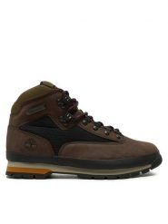 Timberland Trekkingi Mid Lace Boot TB0A6DYHW071 Brązowy. Brązowe buty zimowe męskie Timberland, bez wzorów, z nubiku, bez obcasa, bez zapięcia. Za 669.99 zł.