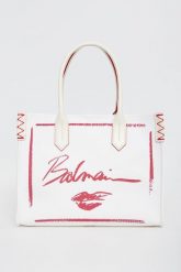 Torebka damska shopper 'B-Army' BALMAIN. Shopperki damskie Balmain, bez wzorów, bez dodatków. Za 4,499.00 zł.
