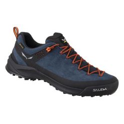 Buty Podejściowe Męskie Salewa Wildfire Leather Gtx. Buty zimowe męskie Salewa, bez wzorów, z materiału, bez obcasa, bez zapięcia. Za 724.65 zł.