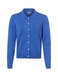 Marie Lund Kardigan Kobiety Bawełna (100%) niebieski, XL. Niebieskie kardigany damskie Marie Lund, xl, bez wzorów, z bawełny, bez kołnierzyka. Za 159.95 zł.