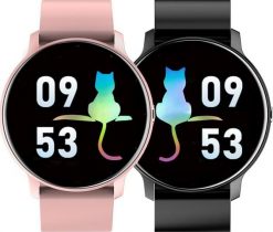 Smartwatch Gravity GT1-1 Różowy. Czerwone zegarki smartwatch Gravity, bez wzorów. Za 359.00 zł.