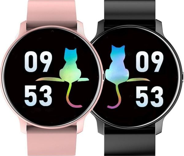 Smartwatch Gravity GT1-1 Różowy. Czerwone zegarki smartwatch Gravity, bez wzorów. Za 359.00 zł.