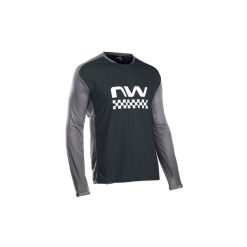 Koszulka rowerowa mtb NORTHWAVE EDGE Jersey LS czarna. Czarne bluzy męskie Northwave, s, bez wzorów, z jersey, sportowe, bez ramiączek, bez kaptura. Za 160.00 zł.