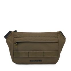 Saszetka nerka Tommy Hilfiger. Zielone saszetki i nerki męskie Tommy Hilfiger, bez wzorów. Za 189.99 zł.