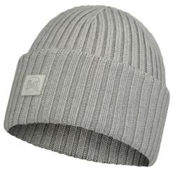 Czapka dla dorosłych Buff Ervin Merino Hat Beanie. Szare czapki damskie Buff, bez wzorów, z wełny, sportowe. Za 227.00 zł.