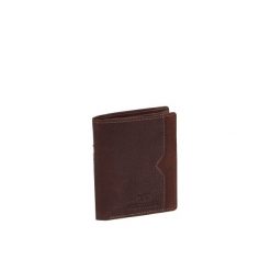 MUSTANG LA SPEZIA WALLET MĘSKI SKÓRZANY PORTFEL PREMIUM POJEMNY NA KARTY SKÓRA BROWN 06.100801. Brązowe portfele męskie Mustang, bez wzorów, ze skóry. Za 209.99 zł.