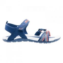 Elbrus Sandały damskie Colusa Wo's Navy/ White/ Watermelon Red r. 38. Białe sandały damskie ELBRUS, bez wzorów, bez obcasa, bez zapięcia. Za 124.99 zł.