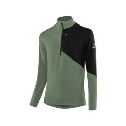 Sweter z wełny merino Löffler Transtex. Zielone swetry męskie LOFFLER, l, bez wzorów, z dzianiny, bez kołnierzyka, bez ramiączek. Za 422.60 zł.