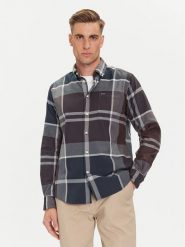 Barbour Koszula Dunoon MSH4980TN38 Granatowy Regular Fit. Niebieskie koszule męskie Barbour, l, bez wzorów, z bawełny, bez kołnierzyka, bez ramiączek. Za 419.99 zł.