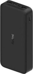 Powerbank Xiaomi Mi Redmi 20000mAh Czarny. Czarne powerbanki Xiaomi. Za 99.99 zł.