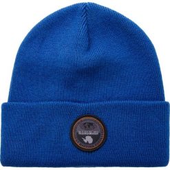 Czapka NAPAPIJRI - Fulton N0YHXW Bright Royal BA5. Niebieskie czapki damskie Napapijri, bez wzorów, z materiału. W wyprzedaży za 139.00 zł.