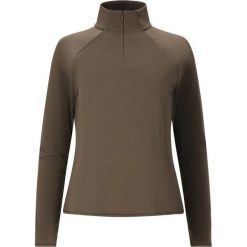 Bluza damska Athlecia Milian. Zielone bluzy damskie Athlecia, bez wzorów, eleganckie, bez ramiączek, bez kaptura. Za 184.50 zł.