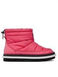 Tommy Jeans Botki Tjw Padded Flat Boot EN0EN02292 Różowy. Czerwone botki damskie Tommy Jeans, bez wzorów, z jeansu, bez obcasa, na płaskiej podeszwie, bez zapięcia. Za 479.99 zł.
