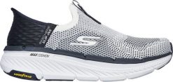Skechers Buty męskie Skechers Slip-ins: Max Cushioning Premier 2.0 (220839-WBK) 43. Buty sportowe męskie Skechers, bez wzorów, bez zapięcia. Za 417.90 zł.