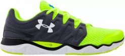 Under Armour Micro G Optimum Sport Shoes Grey/Neon For Men For Men. Szare buty sportowe męskie Under Armour, bez wzorów, bez zapięcia. Za 206.92 zł.