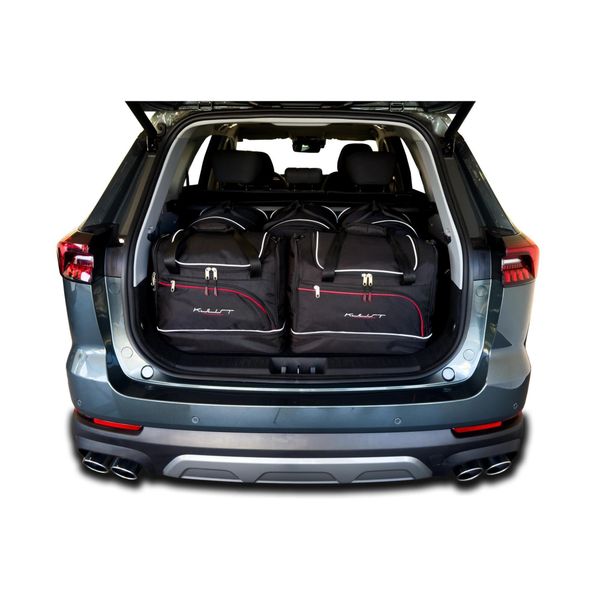 Torby Do Bagażnika Chery Tiggo 8 Phev 2025+ 5Szt Kjust. Czarne torby podróżne damskie KJUST, bez wzorów. Za 1,541.00 zł.