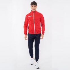 Kompletny dres sportowy ALABAMA MEXICO. Czerwone komplety dresowe męskie Legea, m, bez wzorów, z dresówki. Za 168.00 zł.