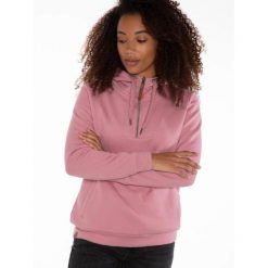 Bluza damska z kapturem Protest NXG DINAH. Czerwone bluzy damskie Protest, xl, bez wzorów, bez ramiączek, z kapturem. W wyprzedaży za 180.00 zł.