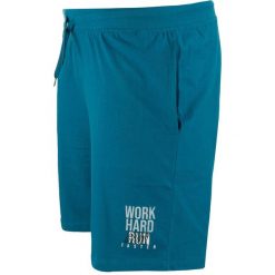 Szorty sportowe Einar męskie - 100% bawełna, oddychające. Niebieskie buty sportowe męskie ZFOAM, bez wzorów, z bawełny, bez zapięcia, na fitness i siłownię. Za 169.99 zł.