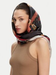 Guess Chusta AW5301 SIL03 Czarny. Czarne rękawiczki damskie Guess, z aplikacjami, z materiału. Za 209.99 zł.
