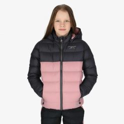 Kurtka puchowa junior hiking wodoodporna wiatroszczelna Östersund 2.0. Szare kurtki męskie SWEDEMOUNT, m, bez wzorów, z puchu, sportowe, bez kaptura. Za 499.99 zł.