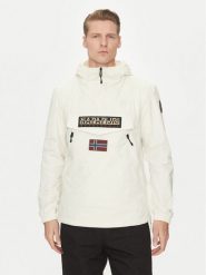 Napapijri Kurtka anorak Rainforest NP0A4HX6 Écru Regular Fit. Kurtki męskie Napapijri, m, bez wzorów, z syntetyku, bez kaptura. Za 559.99 zł.