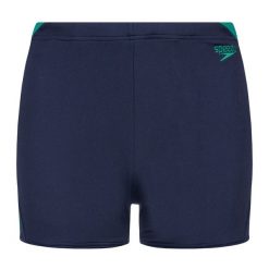 Bokserki kąpielowe męskie Speedo Hyper Boom Splice Aquashort. Niebieskie kąpielówki męskie Speedo, m, bez wzorów. Za 109.99 zł.