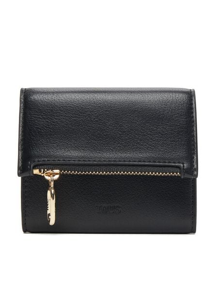 TOUS Portfel City 2002303051 Czarny. Czarne portfele damskie tous, ze skóry. Za 349.99 zł.