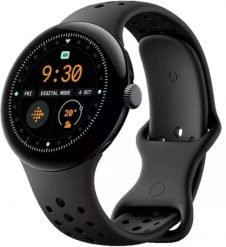 Smartwatch Grade B | Google Pixel Watch 3 45mm | 1.5" AMOLED | Bluetooth | Black | Wear OS | Google Renewed. Czarne zegarki smartwatch Google, bez wzorów. Za 537.97 zł.