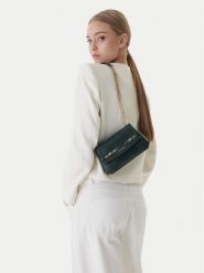 Guess Torebka Melinda Mini HWKL99 33780 Zielony. Zielone torebki do ręki damskie Guess, z aplikacjami, ze skóry, bez dodatków. Za 589.99 zł.