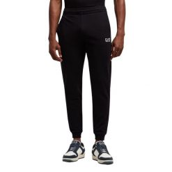 Spodnie Core Identity Rozmiar L Czarny - 8NPP66PJVRZ-1200. Czarne spodnie sportowe męskie EA7, l, bez wzorów, z bawełny. Za 333.25 zł.