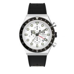 Zegarek Timex. Czarne zegarki męskie Timex, bez wzorów. Za 889.99 zł.