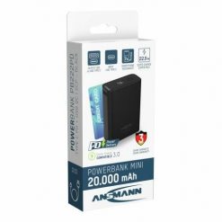 Ansmann PB222PD Litowo-polimerowy (LiPo) 20000 mAh Czarny. Czarne powerbanki Ansmann. Za 248.99 zł.
