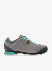 Buty turystyczne damskie AKU Bellamont III Suede GTX. Szare obuwie trekkingowe damskie Aku, z gore-texu, bez zapięcia. Za 399.00 zł.
