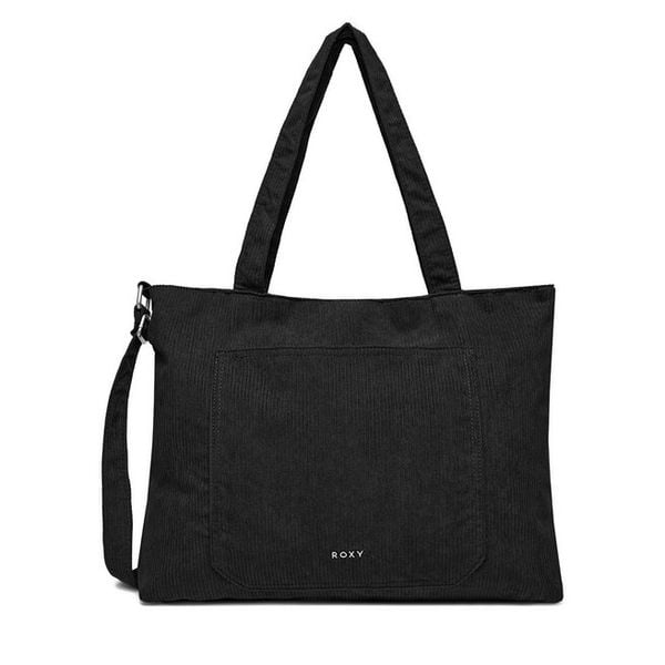Torebka Roxy. Czarne shopperki damskie Roxy, bez wzorów, bez dodatków. Za 139.99 zł.