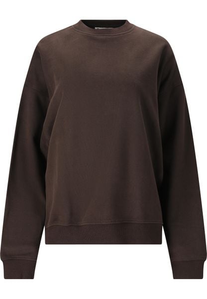 Bluza damska Athlecia Cabell. Brązowe bluzy damskie Athlecia, bez wzorów, z bawełny, klasyczne, bez ramiączek, bez kaptura. Za 193.50 zł.