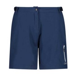 Szorty damskie z wewnętrzną dzianinową bielizną CMP Free. Niebieskie szorty damskie CMP, bez wzorów, z dzianiny. W wyprzedaży za 235.50 zł.